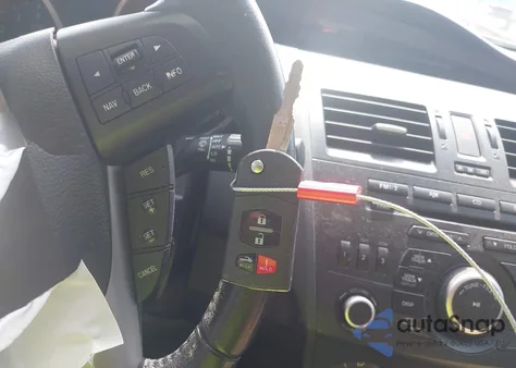 2012 Mazda Mazda3 I Grand Touring z USA, uszkodzony, nr VIN JM1BL1W74C1536622